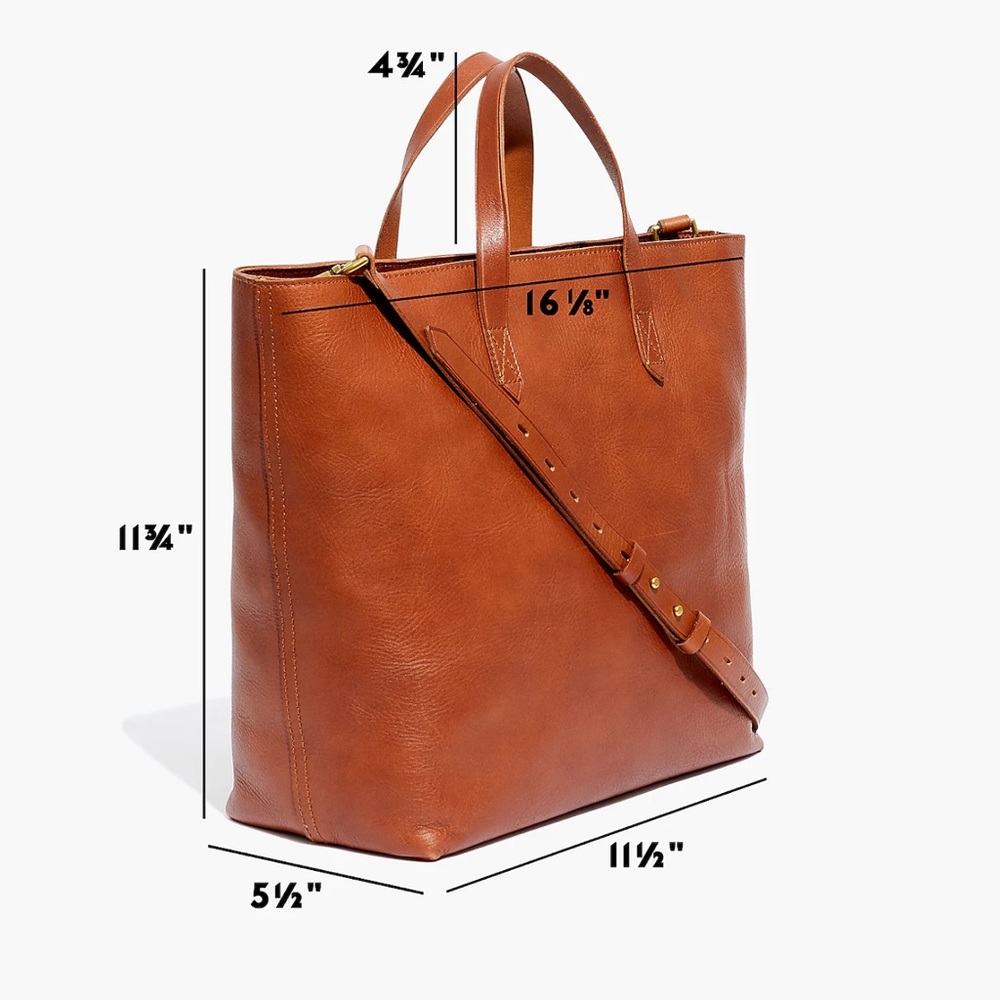 Madewell large top zip carryall